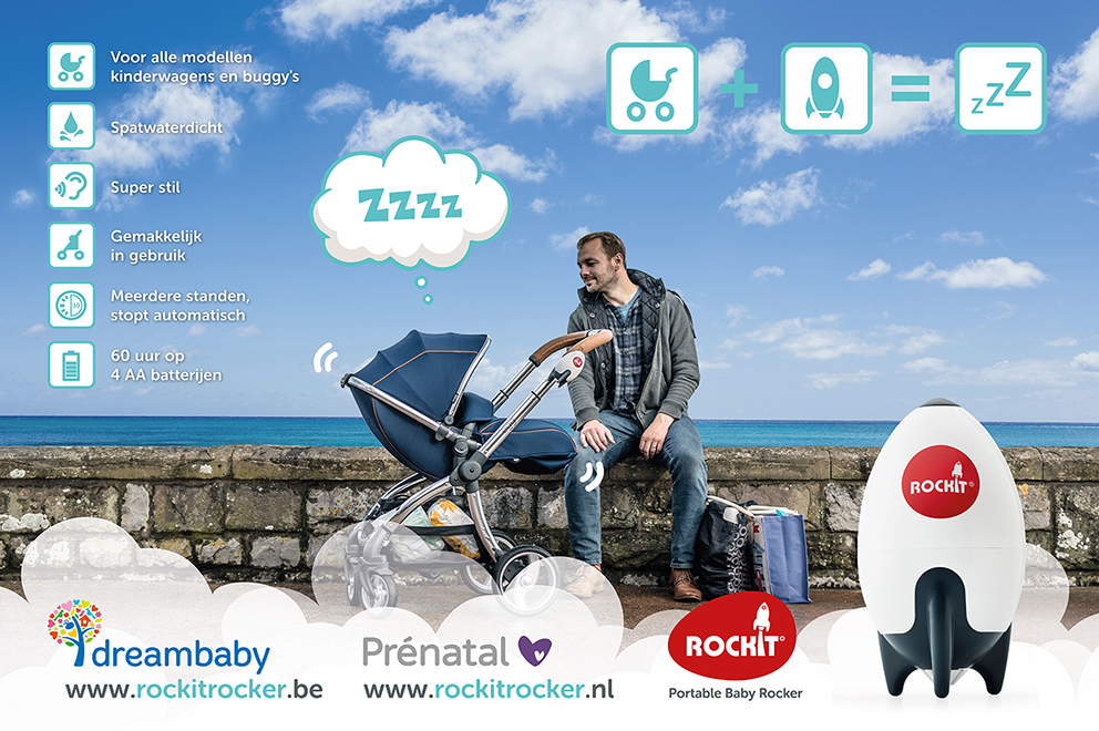 The Rockit Portable Baby Rocker